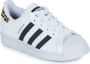 Adidas Originals Superstar sneakers wit zwart blauw - Thumbnail 5