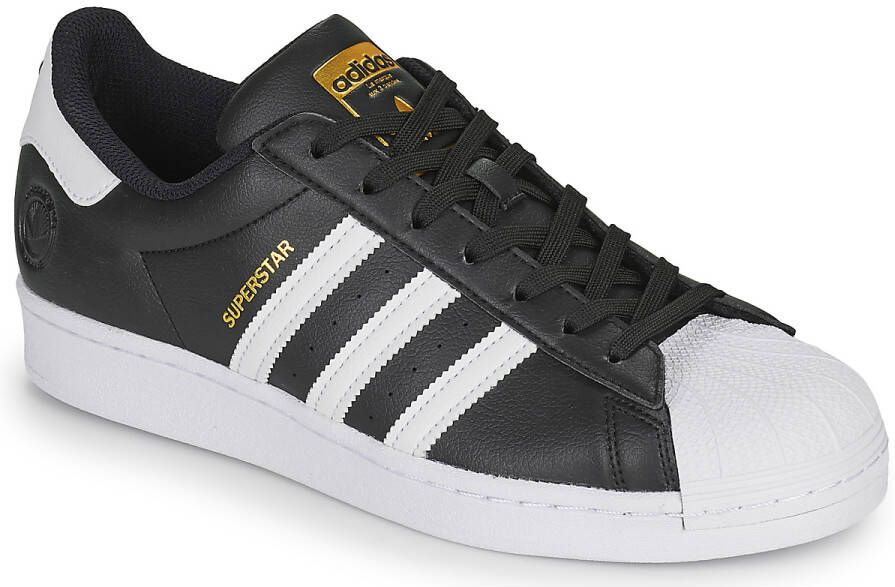 Adidas Originals Superstar Vegan Dames Core Black / Cloud White / Gold  Metallic Dames - Schoenen.nl