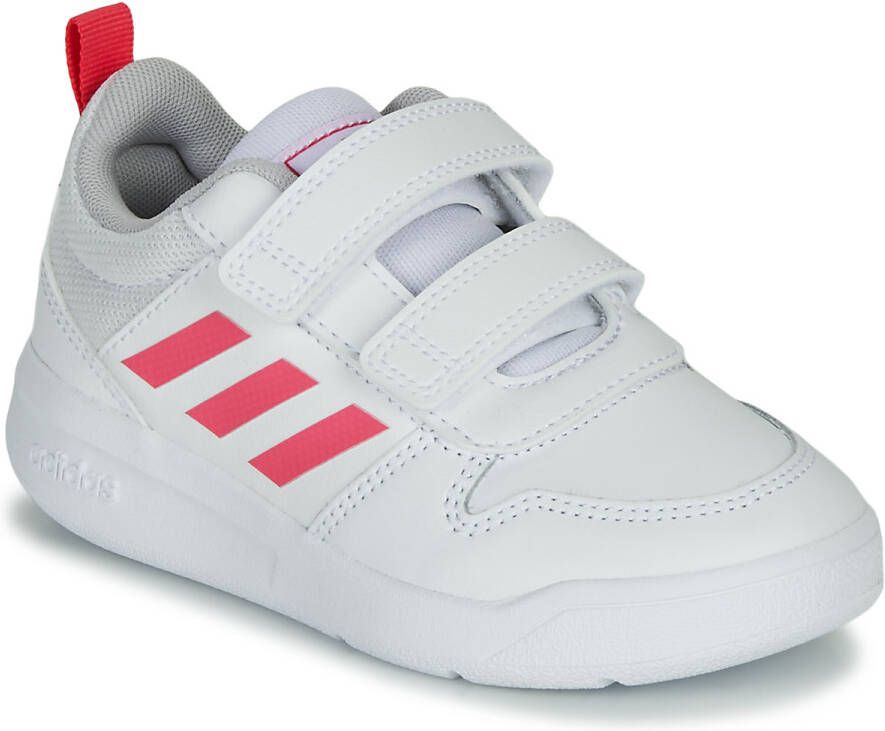 Adidas Performance Tensaur C sportschoenen wit roze