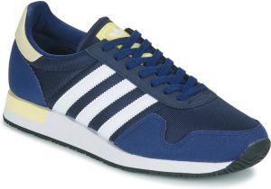 Adidas Originals Usa 84 sneakers donkerblauw geel