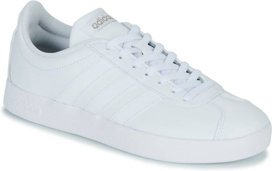 Adidas Vl Court 2.0 Dames Sneakers Ftwr White Ftwr White Cyber Met - Foto 5