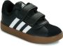 Adidas Sportswear VL Court 3.0 sneakers zwart wit Suede 22 - Thumbnail 3