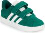 Adidas Sportswear VL Court 3.0 sneakers donkergroen wit Suede 20 - Thumbnail 3