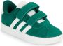Adidas Sportswear VL Court 3.0 sneakers donkergroen wit Suede 19 - Thumbnail 4