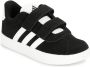 Adidas Sportswear VL Court 3.0 sneakers zwart wit Suede 21 - Thumbnail 3