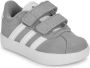 Adidas Sportswear VL Court 3.0 sneakers donkergrijs wit Suede 27 - Thumbnail 4