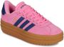 Adidas Vl Court Bold Dames Schoenen Roze Maat: 39 1 3 Leer Foot Locker - Thumbnail 2
