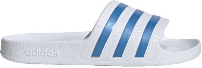 Adidas Originals Adilette Aqua Badslippers Adilette ftwr white blue fusion met. ftwr white maat: 40.5 beschikbare maaten:37 38 39 40.5 42 - Foto 4