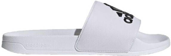 Adidas Adilette Shower Badge of Sport Cloudfoam Sandalen wit