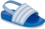 Adidas Sportswear adilette Estrap Badslippers Kids Kinderen Blauw - Thumbnail 3