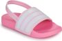 Adidas Sportswear Adilette Estrap badslippers met hielbandje lichtroze wit roze - Thumbnail 4