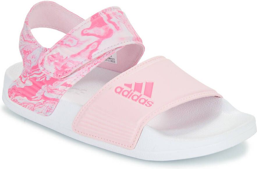 Adidas adilette Unisex Slippers en Sandalen Roze Maat: 30.5 Mesh Synthetisch Foot Locker - Foto 3