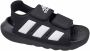 Adidas Altaswim 2.0 Unisex Slippers en Sandalen Zwart Maat: 23.5 Mesh Synthetisch Foot Locker - Thumbnail 2