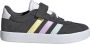 Adidas Sportswear VL Court 3.0 sneakers zwart wit geel roze turquoise - Thumbnail 2