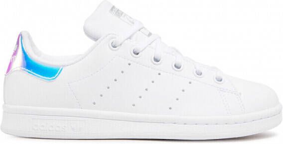 Adidas Originals Stan Smith sneakers wit zilver metallic Meisjes Gerecycled polyester 38 - Foto 8