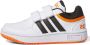 Adidas Sportswear Hoops 3.0 sneakers wit zwart oranje Imitatieleer 34 - Thumbnail 5