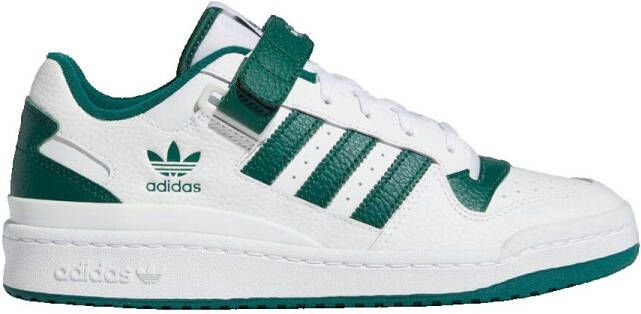 Adidas Originals Forum Low Schoenen Cloud White Collegiate Green Cloud White Heren