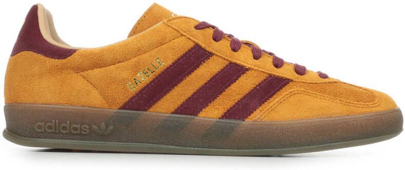 Adidas Gazelle Schoenen Beige Maat: 40 2 3 Leer Foot Locker