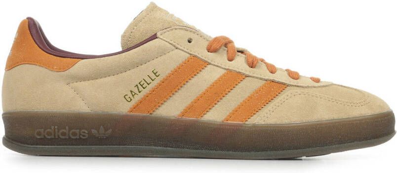 Adidas Gazelle Schoenen Beige Maat: 40 2 3 Leer Foot Locker