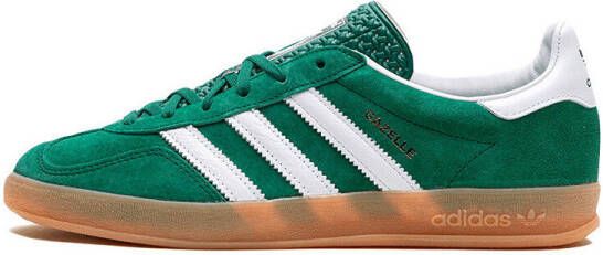 Adidas Originals Gazelle Indoor Collegiate Green Cloud White Gum- Collegiate Green Cloud White Gum - Foto 4