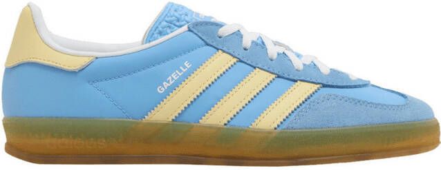 Adidas Sneakers Gazelle Indoor Semi Blue Burst Almost Yellow ( 's)