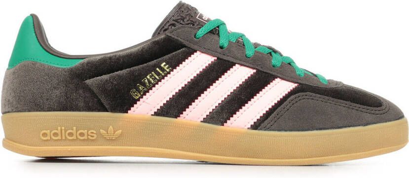 Adidas Gazelle indoor sneaker van fluweel met suède details - Foto 4