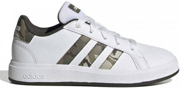 Adidas Sportswear Grand Court 2.0 sneakers wit groen Imitatieleer 36 2 3