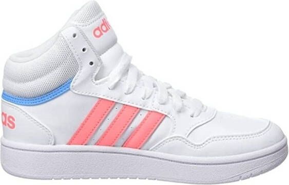Adidas hoops mid 3.0 sneakers wit roze kinderen - Foto 7