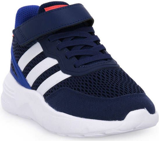 Adidas Sportswear Nebzed Lifestyle Running Schoenen met Elastische Veters en Klittenband Kinderen Blauw - Foto 16