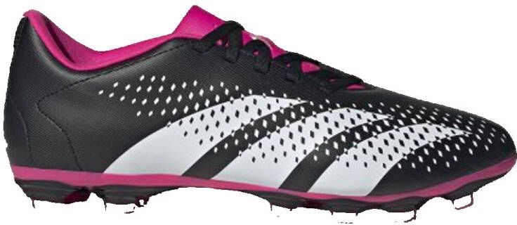 Adidas Performance Predator Accuracy.4 FxG Sr. voetbalschoenen zwart wit fuchsia