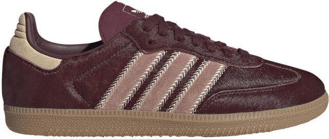 Adidas Sneakers Samba OG Maroon Sand Strata Pony ( 's)