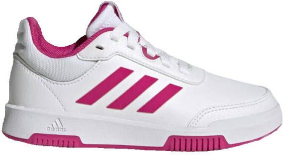 Adidas Sportswear Tensaur Sport 2.0 sneakers wit fuchsia Imitatieleer 36 2 3