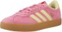 Adidas VL Court Base dames sneakers roze geel - Thumbnail 3