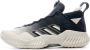 Adidas Performance Court Vision 3 De schoenen van het basketbal Gemengde volwassene Grijs - Thumbnail 3