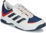 Adidas Perfor ce Ligra 7 zaalsportschoenen ecru donkerblauw rood - Thumbnail 2