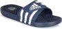 Adidas Adissage Badslippers Dark Blue Cloud White Dark Blue - Thumbnail 3