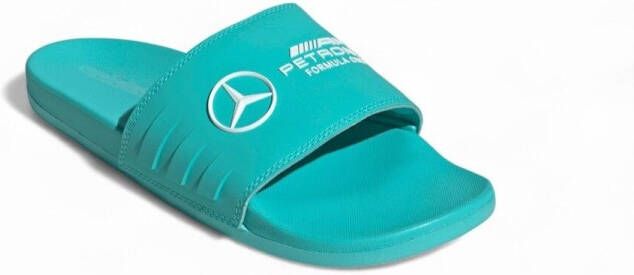 Adidas Perfor ce Mercedes AMG Petronas Formula One Team adilette Comfort Slippers Unisex Turquoise - Foto 3