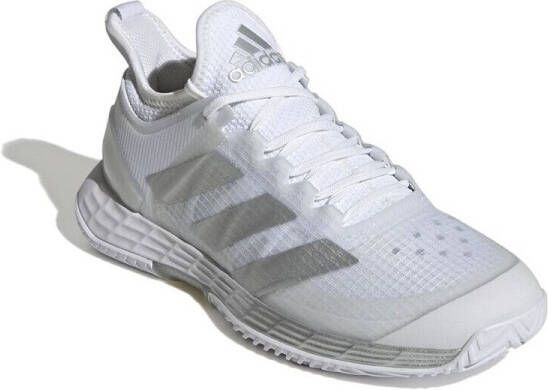 Adidas Adizero Ubersonic 4 Tennis Unisex Schoenen White Mesh Synthetisch - Foto 3
