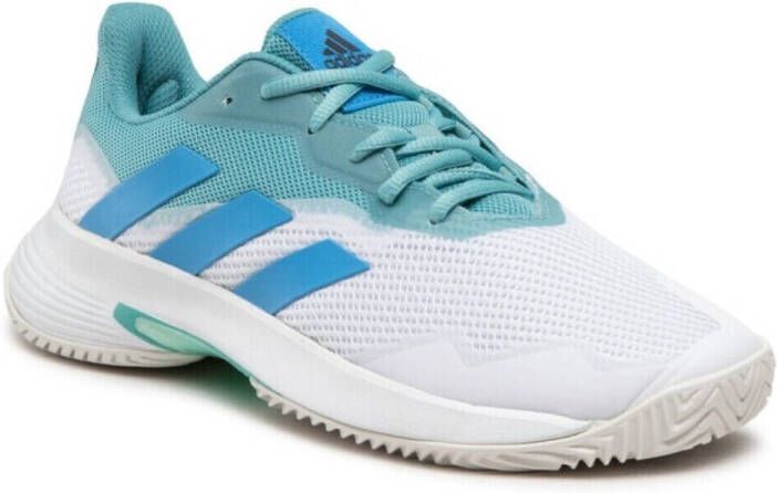 Adidas Court Jam Control Clay Heren Sportschoenen Tennis White Green - Foto 2