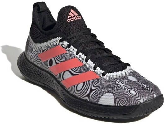 Adidas Defiant Generation Clay Heren Sportschoenen Tennis Smashcourt Black White Pink - Foto 4