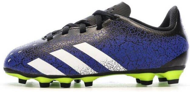 Adidas Predator Freak.4 Gras Kunstgras Voetbalschoenen (FxG) Kids Blauw Wit Zwart