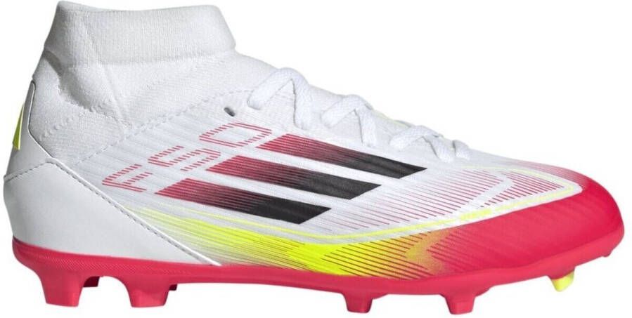 Adidas Perfor ce F50 League Mid Firm Multi-Ground Voetbalschoenen Kids Kinderen Wit