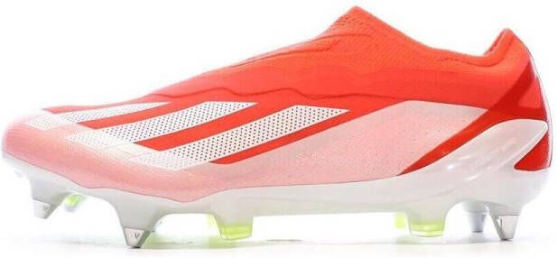 Adidas X Crazyfast Elite Veterloze IJzeren-Nop Voetbalschoenen (SG) Felrood Wit Geel