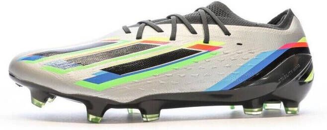 Adidas X Speedportal.1 Gras Voetbalschoenen (FG) Zilver Zwart Geel