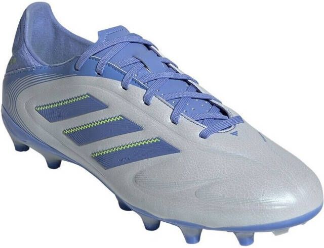 Adidas Copa Pure III League Gras Kunstgras Voetbalschoenen (MG) Blauw Grijs Neongeel - Foto 3