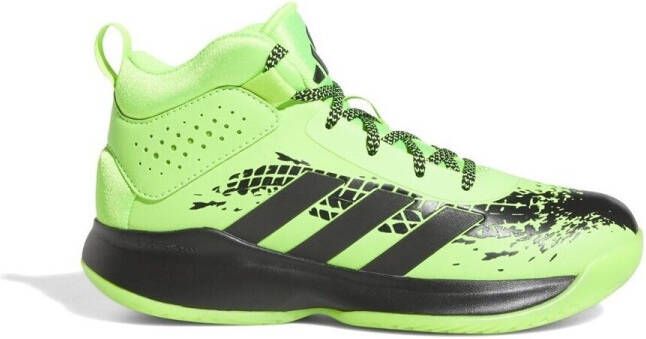 Adidas Cross Em Up 5 Brede Basketbalschoenen Voor Kinderen Green Kinderen - Foto 2