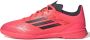 Adidas F50 League Zaalvoetbalschoenen (IN) Kids Felrood Zwart Zilver - Thumbnail 2