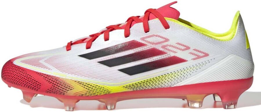 Adidas F50 Pro Firm Ground Voetbalschoenen Cloud White Core Black Solar Yellow- Heren Cloud White Core Black Solar Yellow - Foto 2
