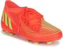 Adidas Perfor ce Predator Edge.3 FG Jr. voetbalschoenen oranje limegroen zwart - Thumbnail 2