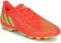 Adidas Perfor ce Predator Edge.4 FxG Sr. voetbalschoenen rood limegroen - Thumbnail 3